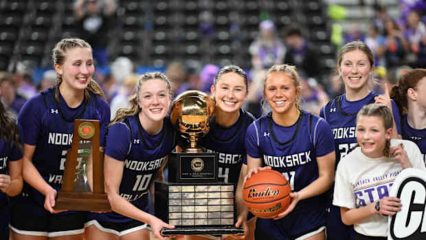 2023-24 Washington high school girls basketball, WIAA finals: Nooksack Valley vs. Deer Park